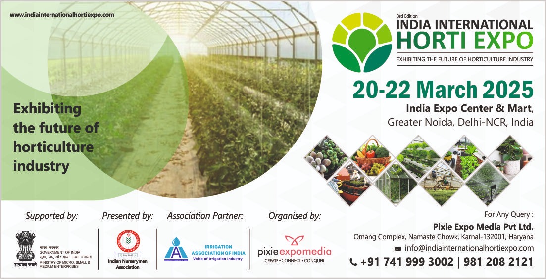 INDIA INTERNATIONAL HORTI EXPO Banner